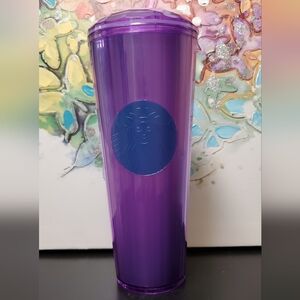 Starbucks Tumbler Purple Dome Kaleidoscope  24 OZ